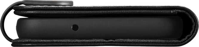 Mbështjellës iCarer Haitang Wallet Case për Samsung Galaxy S23+, lëkurë, e zezë