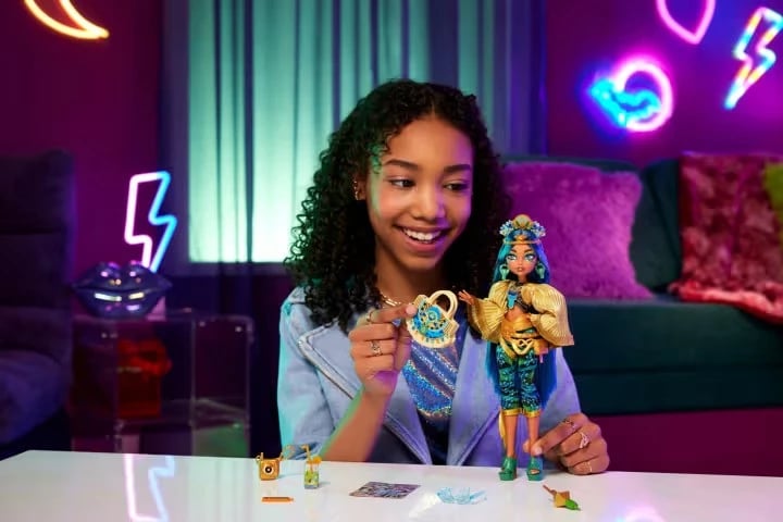 Kukull Monster High Mattel Cleo De Nile HXH81 me aksesorë