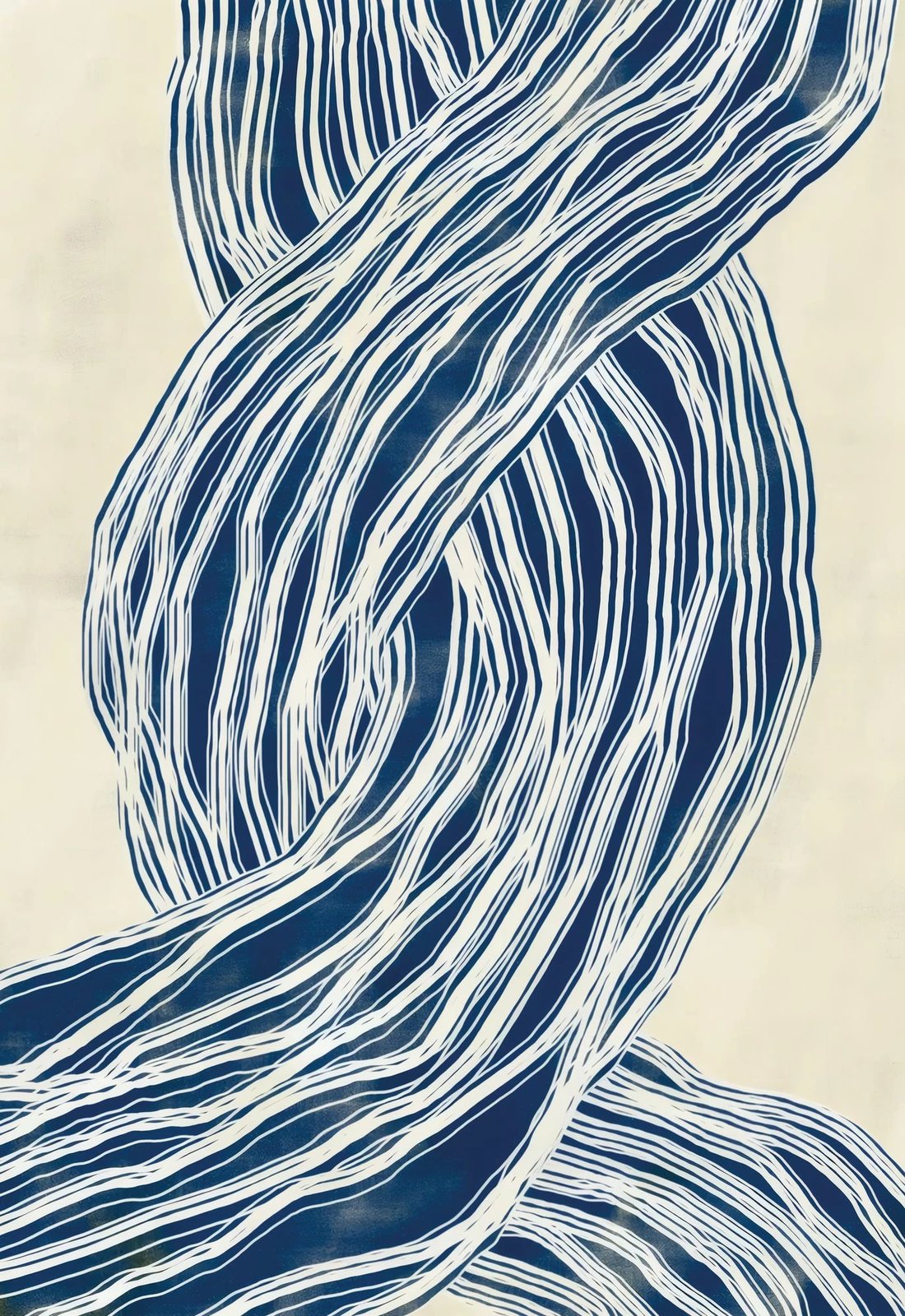 Pikturë dekorative me kornizë, Wallity, Lmnmdl15, shumëngjyrëshe, 33x48cm