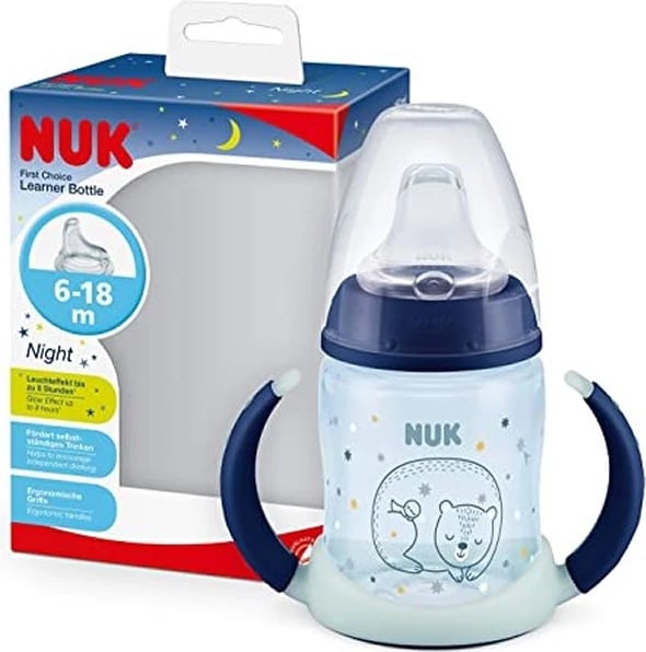 Shishe për fëmijë NUK Night 6-18 muaj uniseks