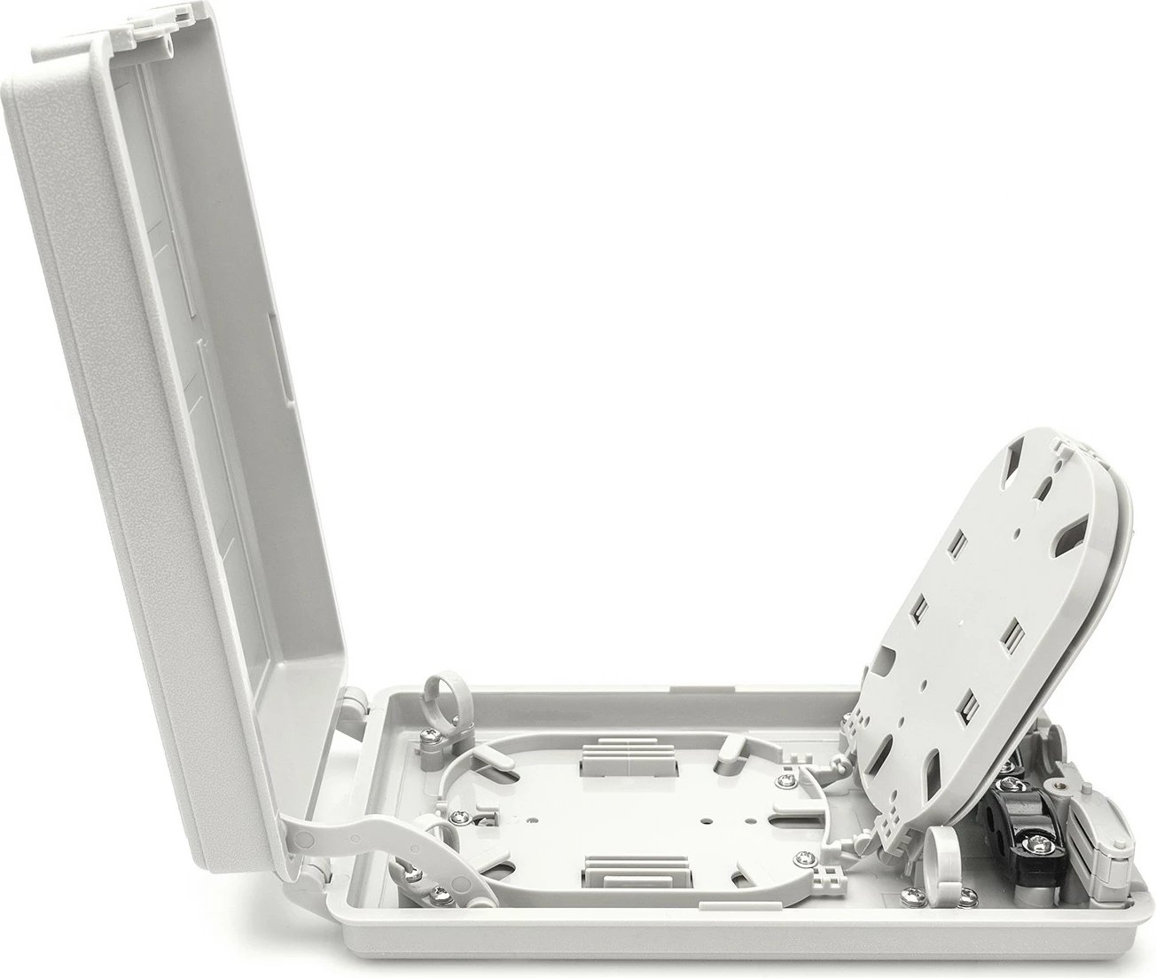 Kuti shpërndarëse fibra optike Digitus, 8x SC SX, 160x300x43mm, gri