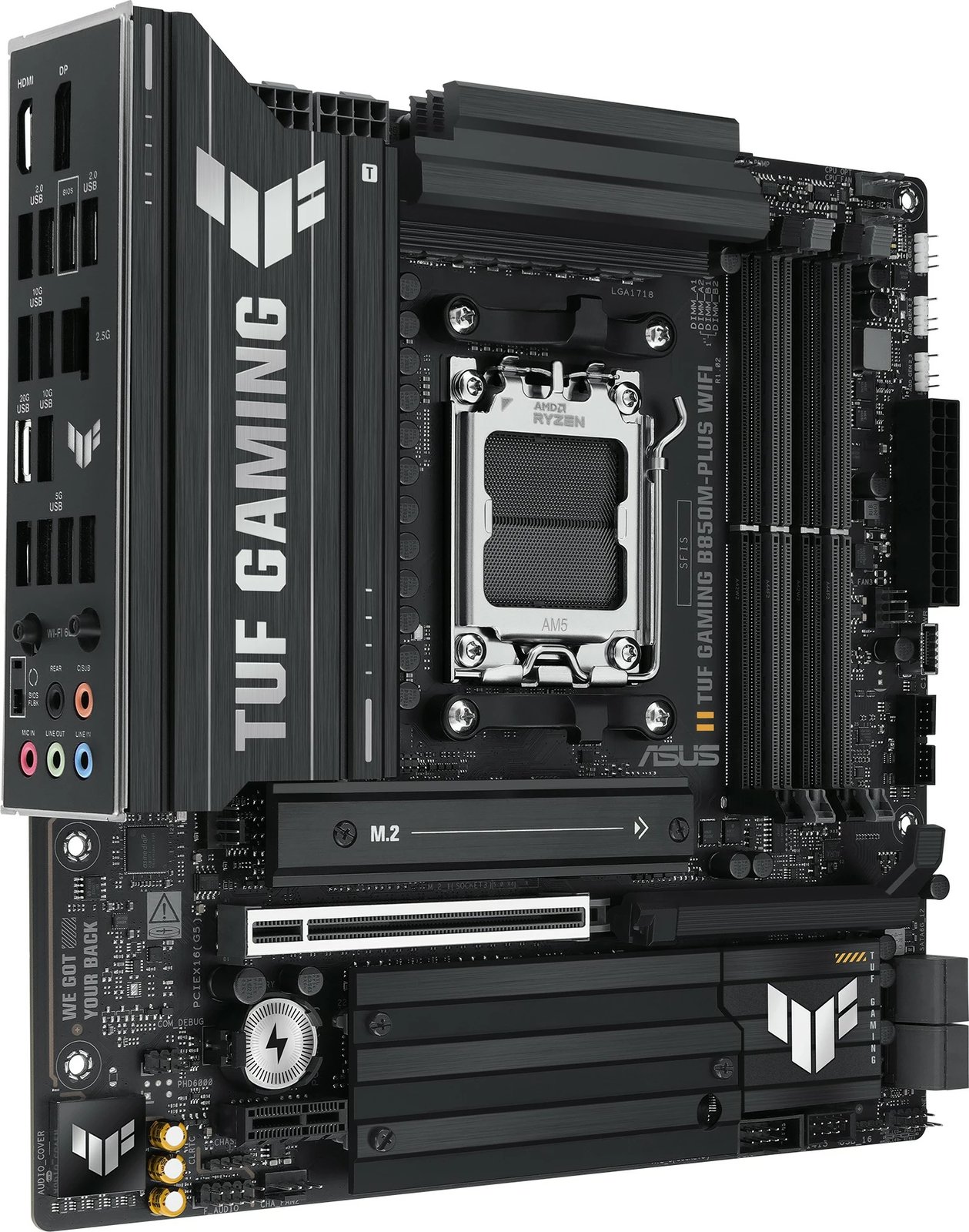 Pllakë amë ASUS TUF B850M-PLUS WIFI, micro ATX