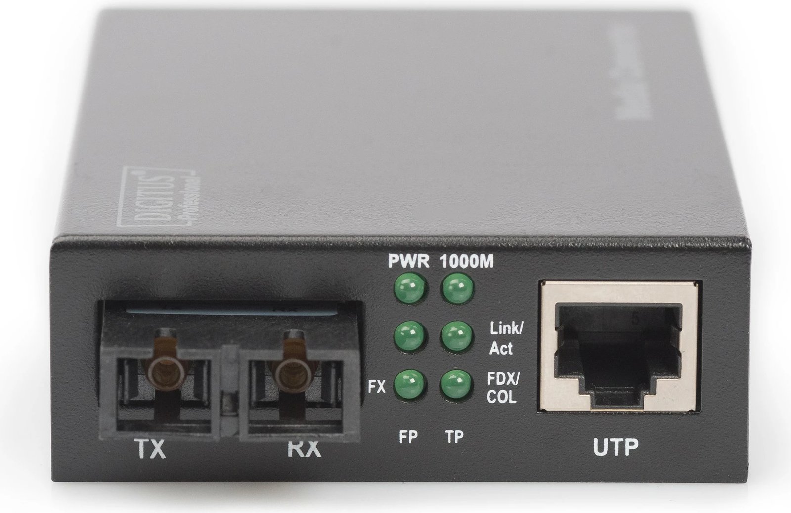 Media konvertues Digitus DN-82120-1, Gigabit, SC Multimode, 500m, i zi