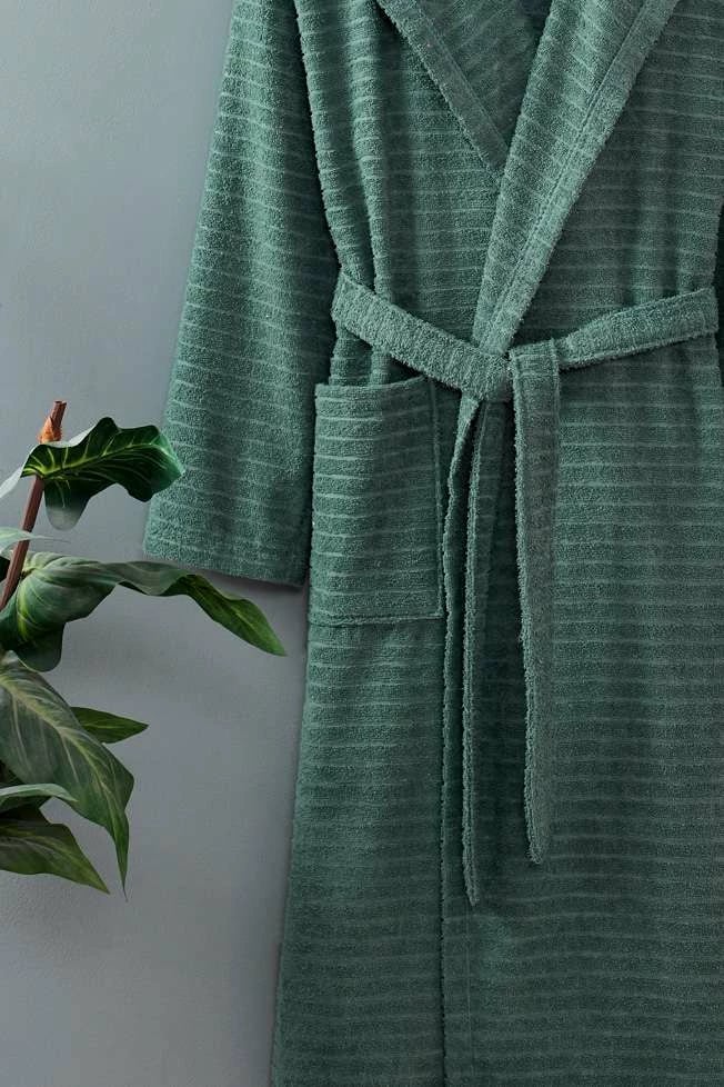 Rrobdeshamber me kapuç, ngjyrë e gjelbër e çelët, Mijolnir, Doga, L/XL