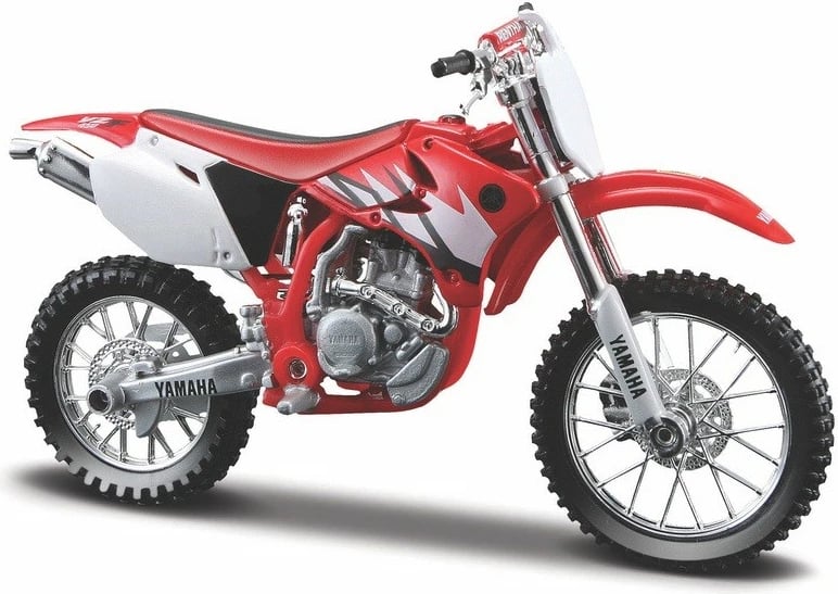 Model metalik motor Yamaha YZ-450F Maisto 1:18, Kuq/Bardhë/Zi