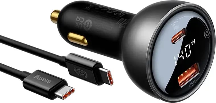 Karikues veture Baseus Superme Display CGZX070001, 140W, USB-A/USB-C, i zi