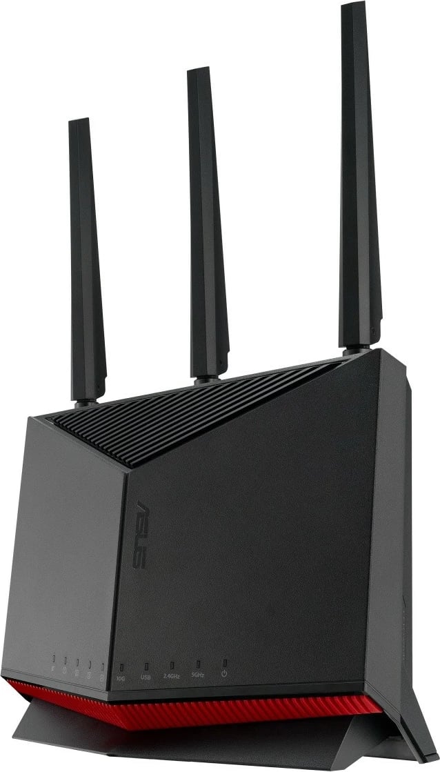 Router Asus RT-BE86U WiFi 7, 6800 Mb/s, 10G, 3 antena, i zi