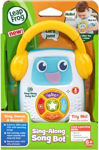 LeapFrog Sing Along Song Bot Learning Toy