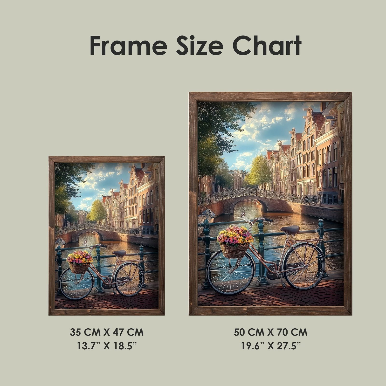 Pikturë dekorative me kornizë MDF, Wallity, TUN102-XL, shumëngjyrëshe, 50x70x3.5cm