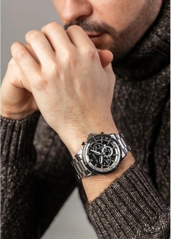 Orë dore për meshkuj Paul Lorens, argjendtë