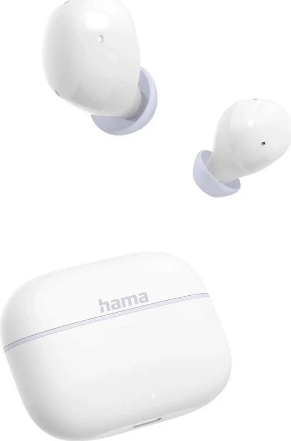 Kufje Hama Freedom buddy II, True Wireless, Bluetooth 5.3, të bardha