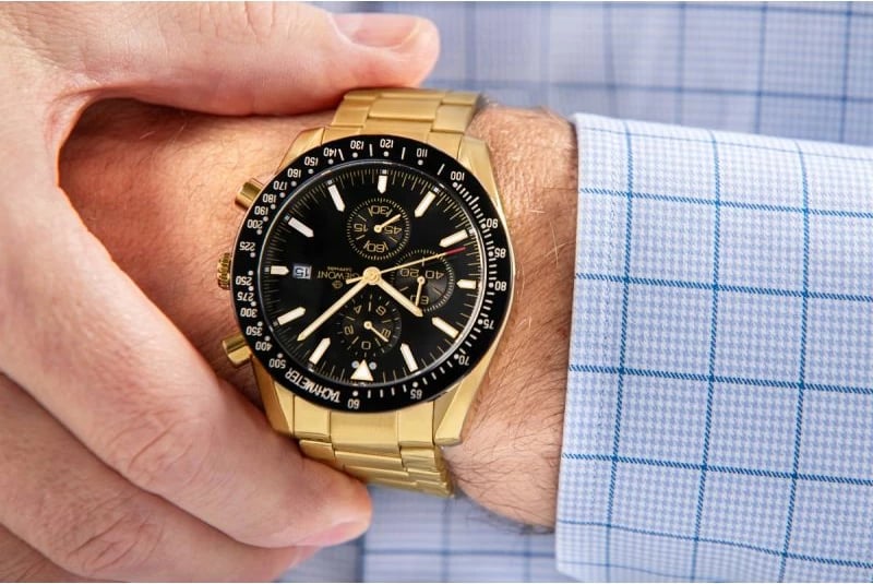 Orë dore për meshkuj Giewont, e zezë