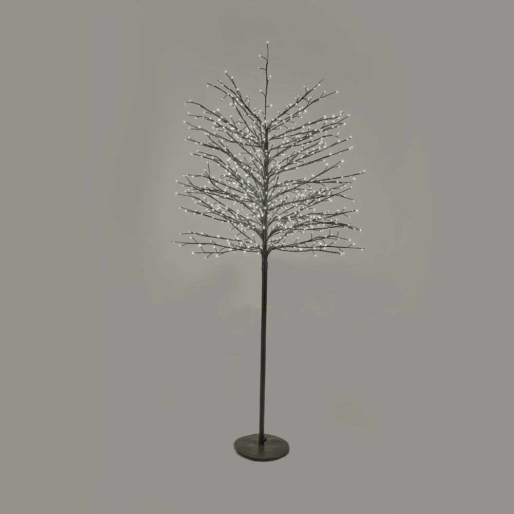 Pemë dekorative GLOW FLARE 150, LED, 40x40x150, ngjyrë e zezë, bakër, PVC