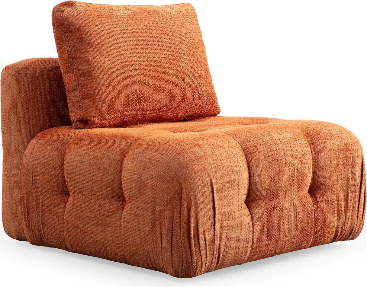 Karrige një vendëshe Amaris O1, portokalli, Atelier del Sofa