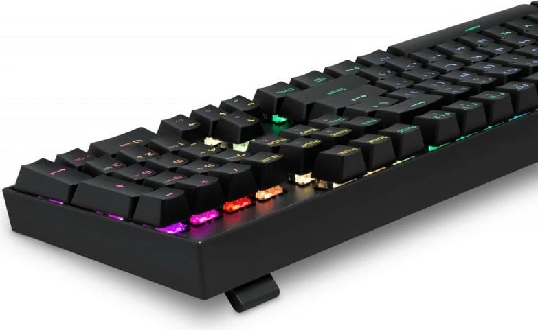 Tastierë mekanike Defender MIRAX GK-352, RGB, me kabllo, e zezë