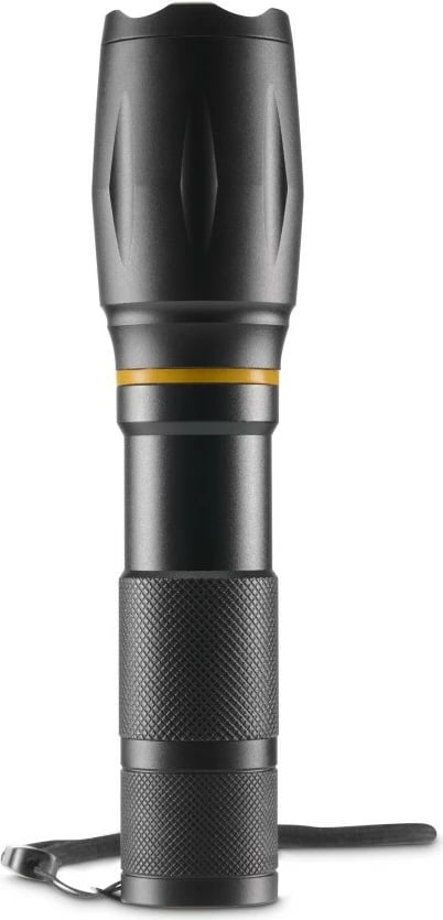 dritë dore, Hama, 228620, 200 lm, rreze 180 m, 3 modalitete, zoom, COB anësore, AAA, e zezë