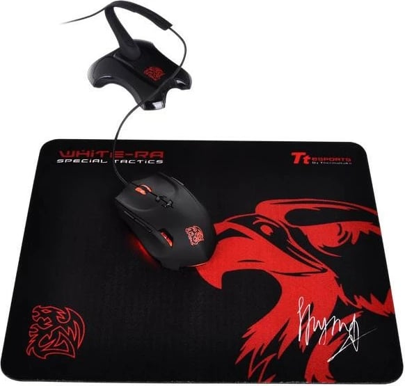 Mbajtës kablloje maus Thermaltake Tt eSPORTS Galeru, EAC-MSB001, i zi