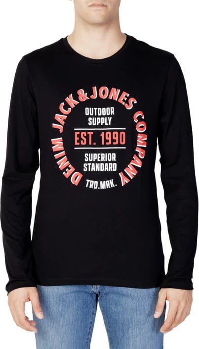 Bluzë për meshkuj Jack & Jones, e zezë 