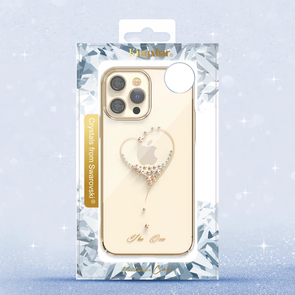 Mbështjellës Kingxbar Elegant Series për iPhone 13 Pro Max, Transparent