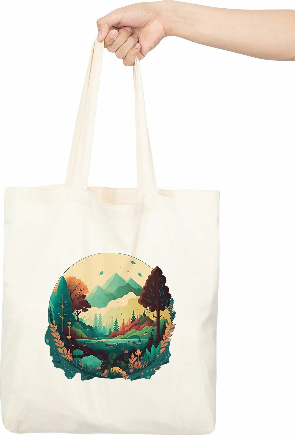 Çantë tote Zoozie Bags, model 19, shumëngjyrëshe