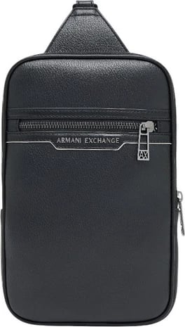 Çantë Armani Exchange për meshkuj, e zezë