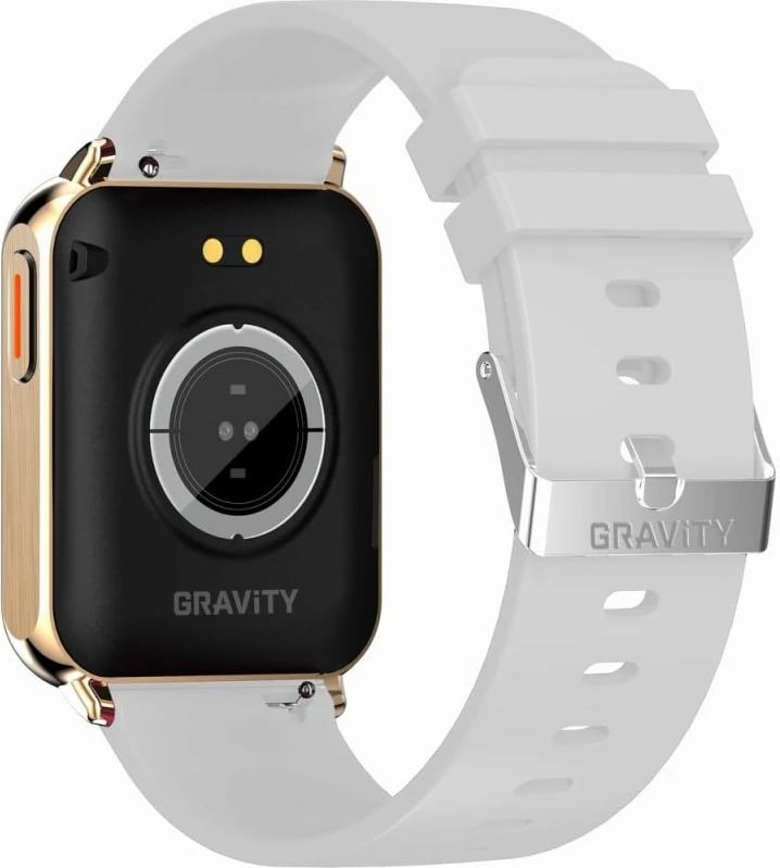 Smartwatch Gravity për femra, gri/rozë gold