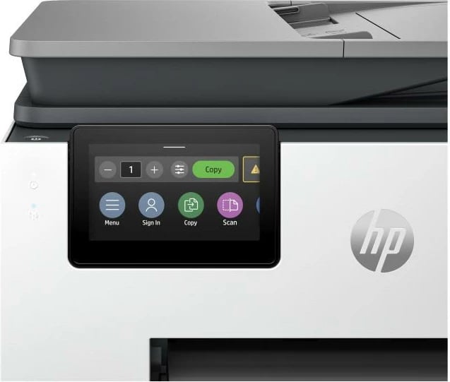Printer multifunksional inkjet, HP OfficeJet Pro 9130b (4U561B#629), 24–27 ppm, me fax, i bardhë/gri
