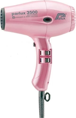 Tharëse flokësh Parlux 3500 Supercompact Ceramic & Ionic, rozë, unisex