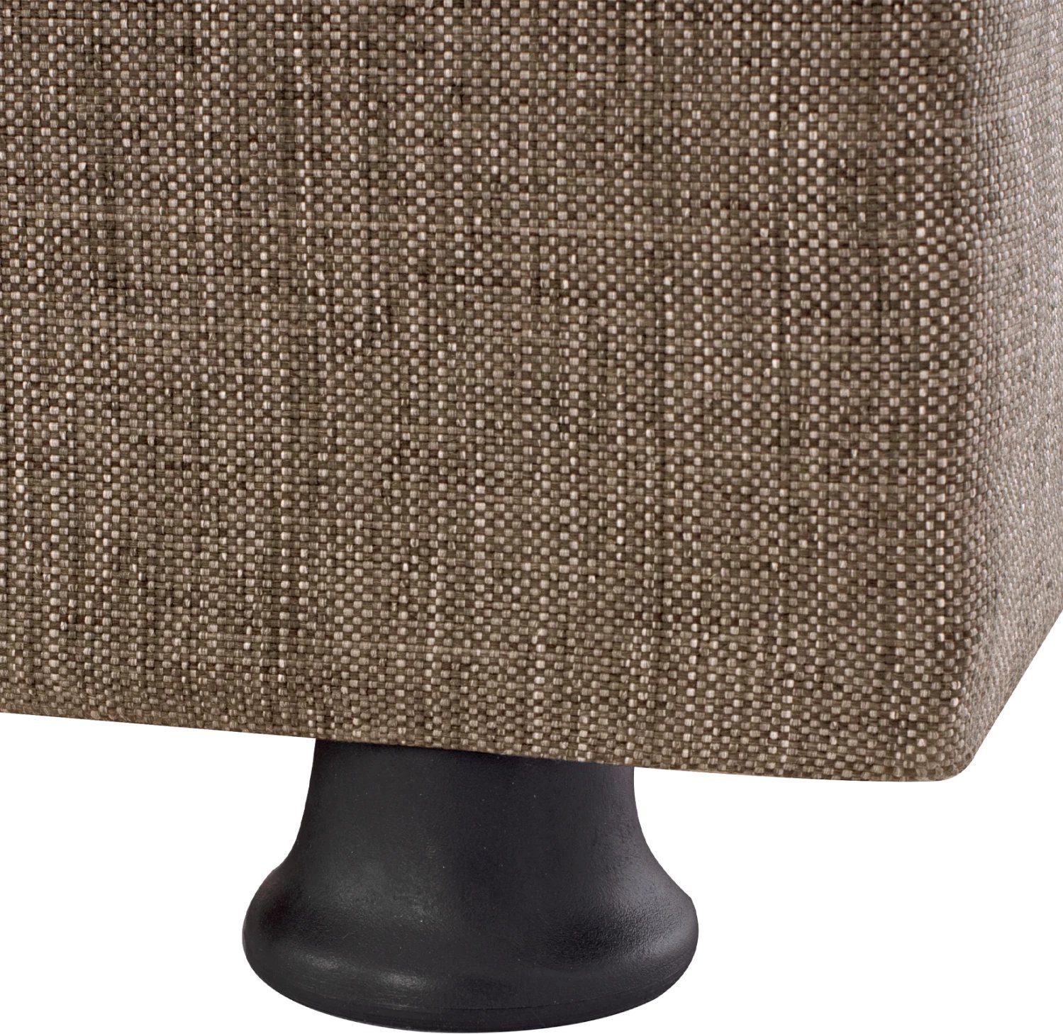 Divan shtrat tre-vendësh, pëlhurë kafe, FH3239.02