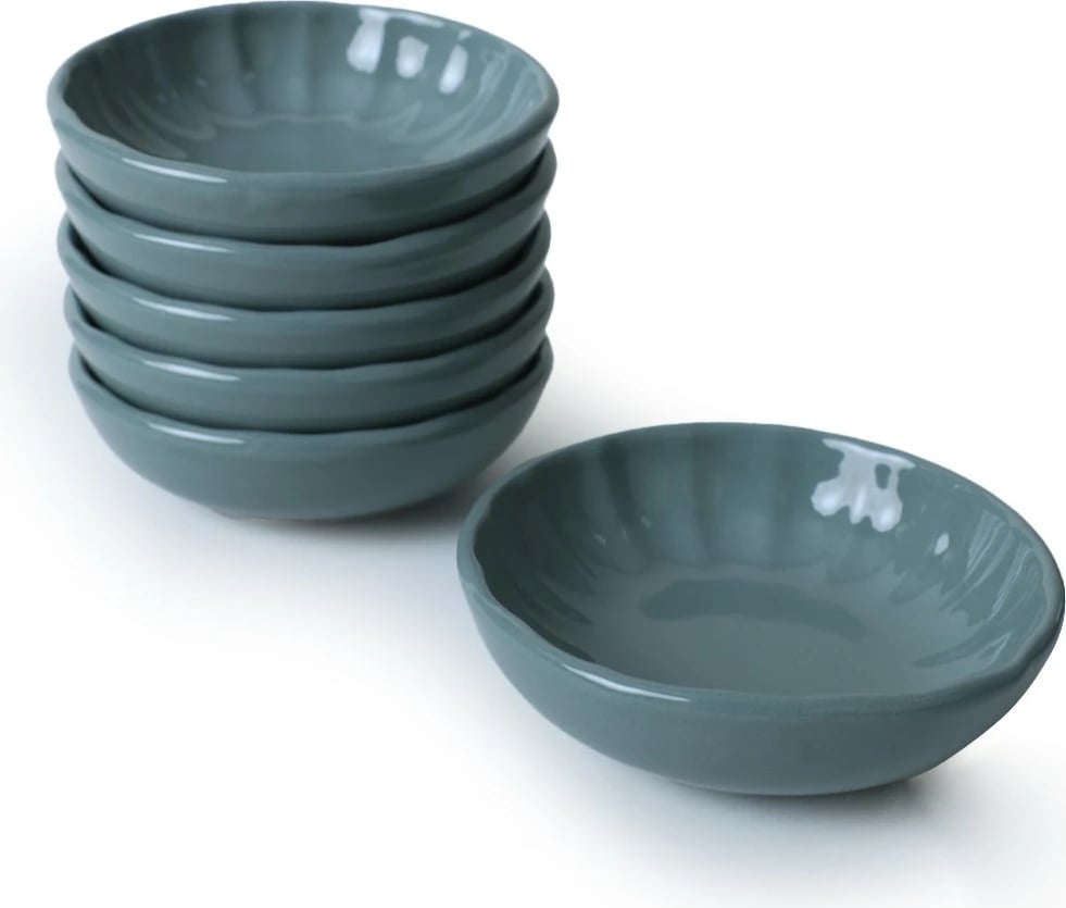 Set pjatash të vogla për meze (6 copë), Hermia Concept, X00019045, ngjyrë e gjelbër