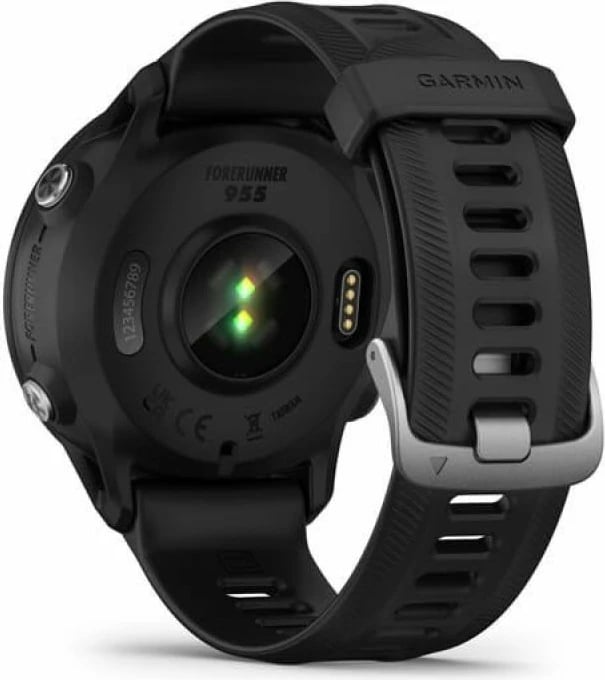 Sahat Garmin për femra e meshkuj, i zi