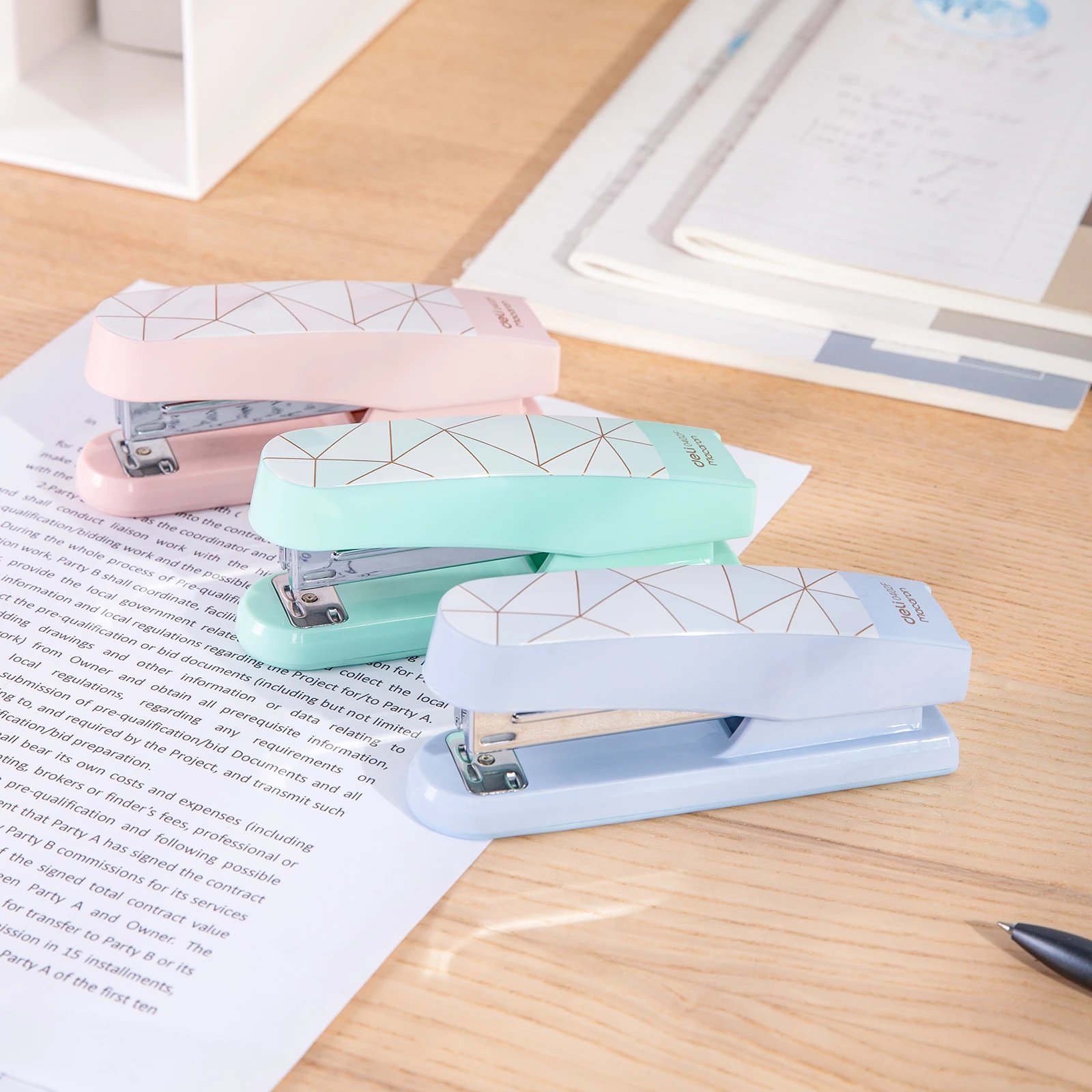 DELI HEFT 25FL MACARON 0402F