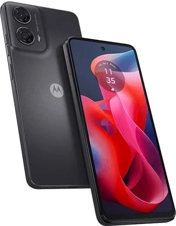 Celular Motorola Moto G 24, 6.56", 4 GB RAM, 128 GB, 5000 mAh, Charcoal
