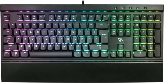 Tastierë CA Shark CA-1418 - USB, e zezë