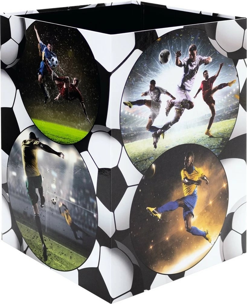 Kosh letre HERMA Papierkorb Fussball, motiv futbolli