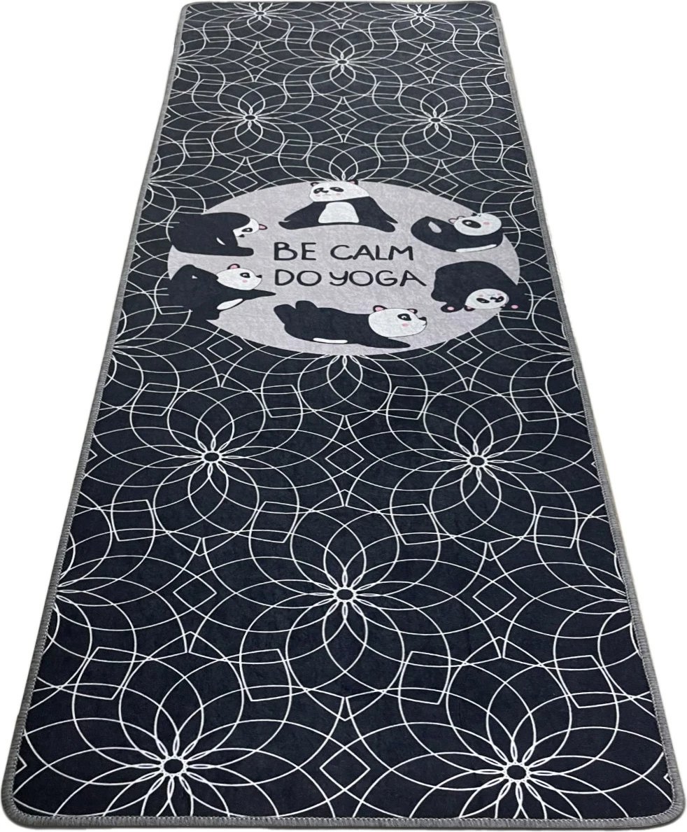 Qilim yoga Vital And Vivid, Be Calm Djt, shumëngjyrësh, 60x200cm Qilim yoga Vital And Vivid, Be Calm Djt, shumëngjyrësh, 60x200cm