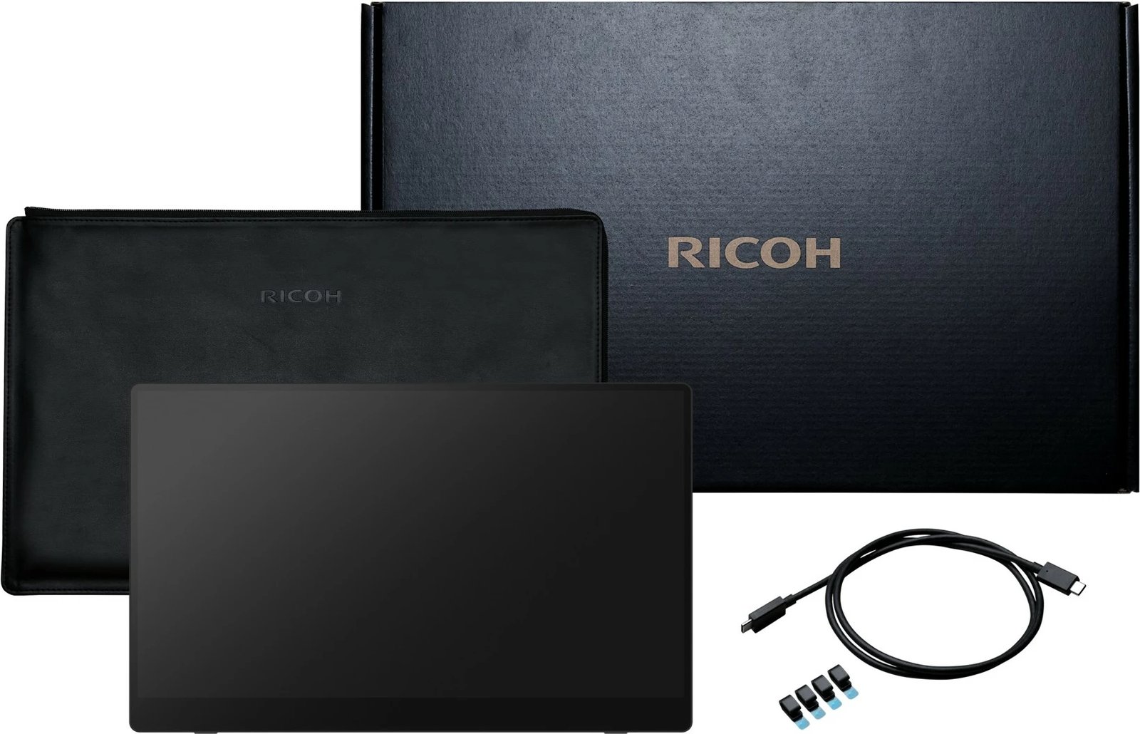 Monitor portativ Ricoh 150, OLED Touchscreen 15.6", Full HD, i zi
