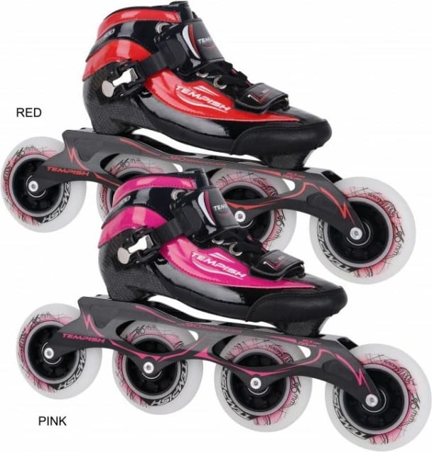 Atlete për shpejtësi Tempish GT 500/90, të zeza dhe të kuqe