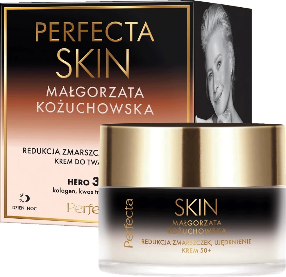 Krem për fytyrë për femra Perfecta Małgorzata Kożuchowska Skin Firming Day and Night Cream 50+, 50ml