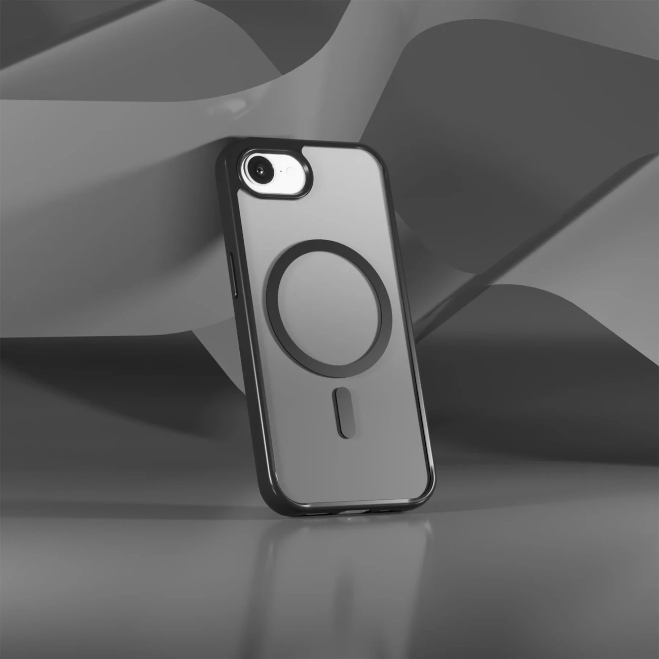 Mbështjellës Puro Gradient MagSafe për iPhone 16e, TPU, i zi