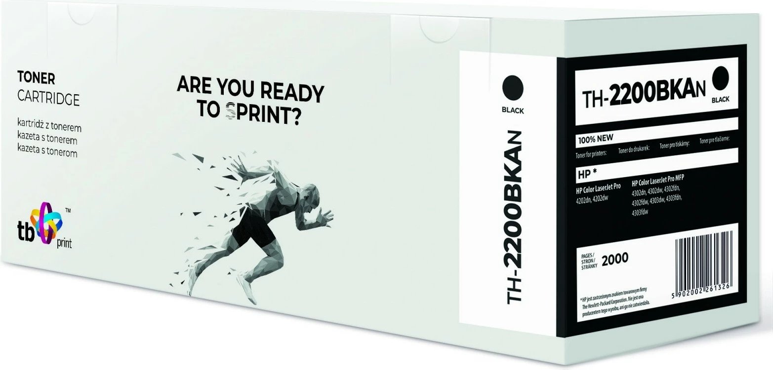 Toner TB Print TH-2200BKAN për HP Color LaserJet Pro, 2000 faqe, i zi