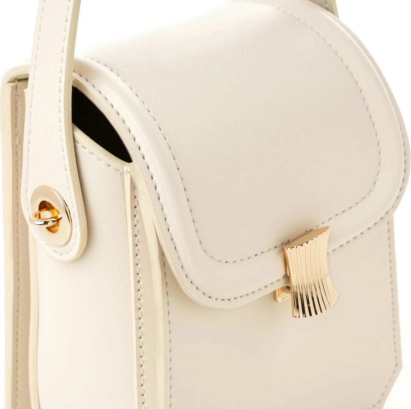 Çantë krahu crossbody, ngjyrë krem, Vince Camuto, Lagoon