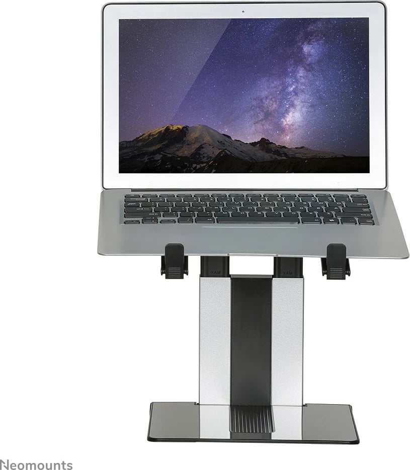Mbajtës laptopi Neomounts Newstar NSLS200, plastikë, i palosshëm, 10-17 inç, argjend