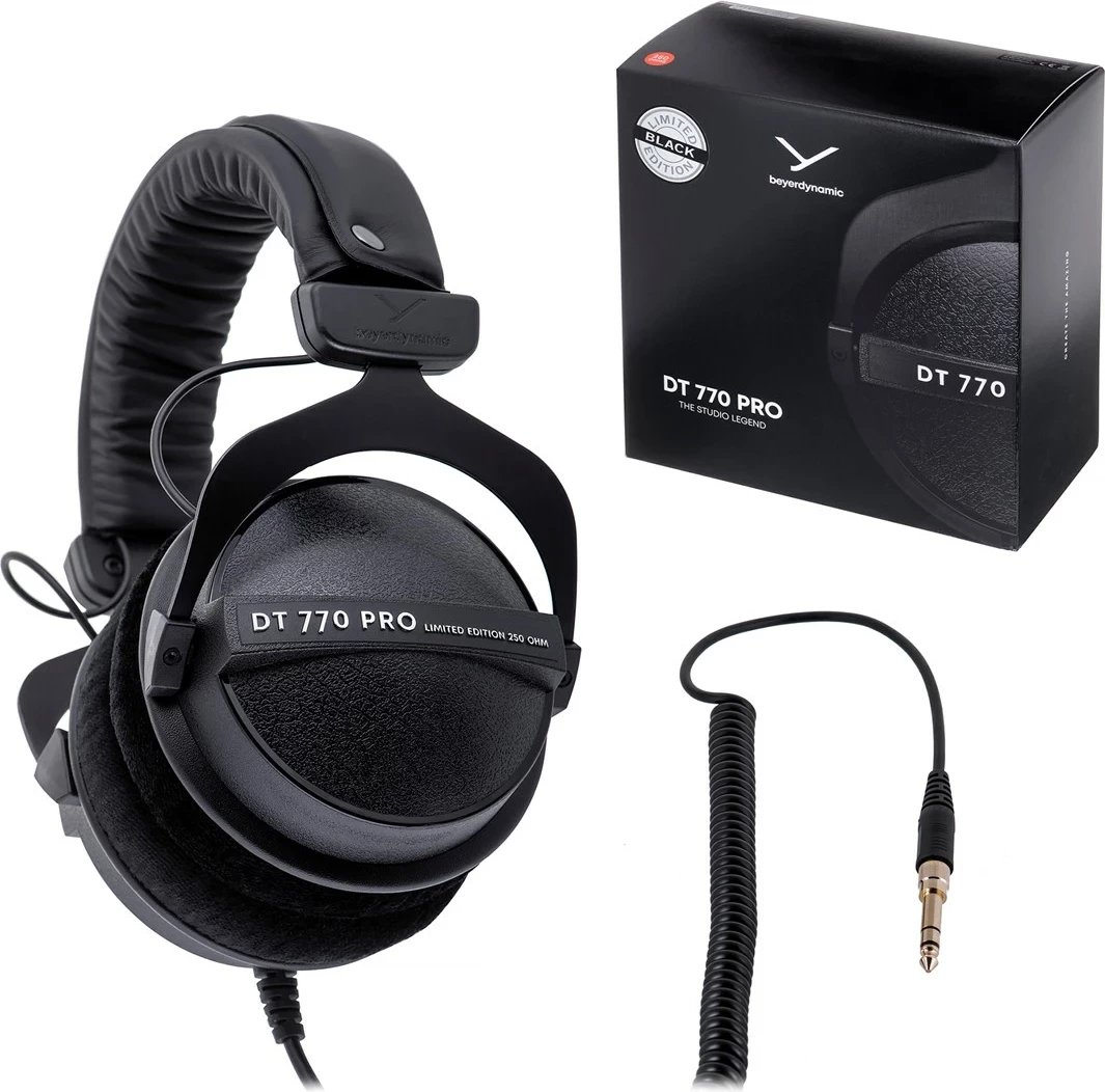 Kufje Beyerdynamic DT 770 PRO 250 OHM, Black Limited Edition