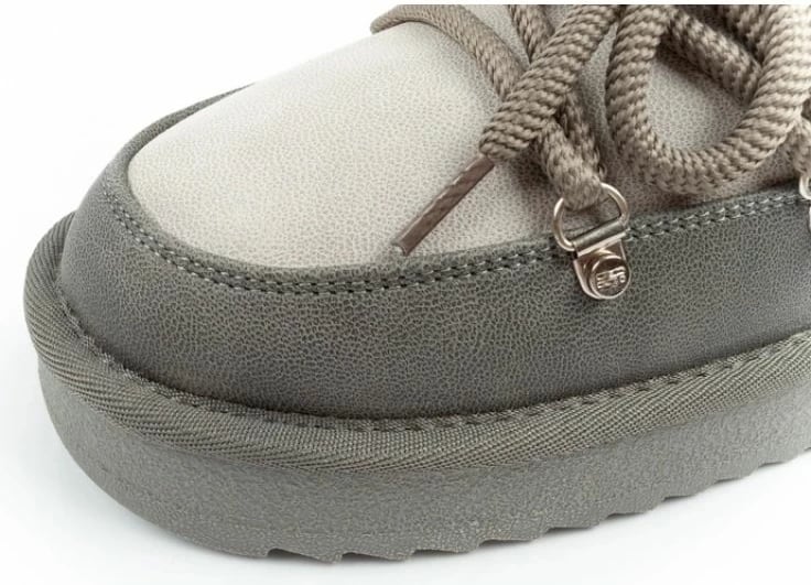 Çizme dimri për femra D.Franklin, gri