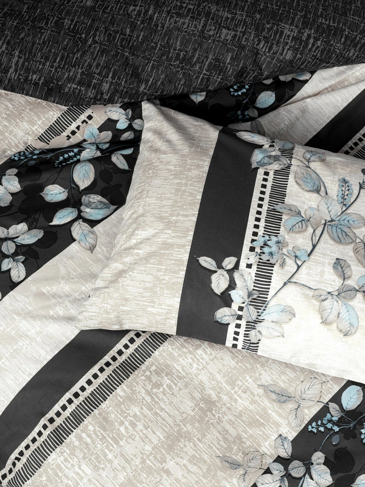 Set mbulesë për jorgan super king, ngjyrë antracit, Lehlare