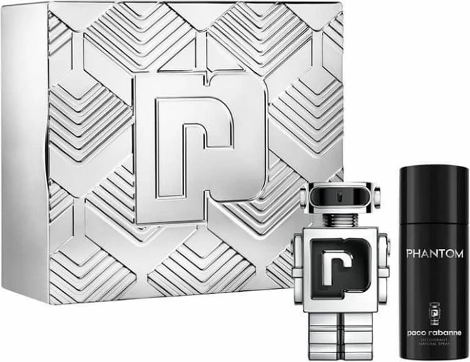 Eau de Toilette set Paco Rabanne Phantom unisex 100ml Eau de Toilette set Paco Rabanne Phantom unisex 100ml