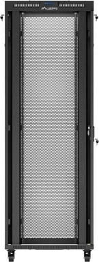 Kasë rack LANBERG 19" 47U 800x800, me derë perforuese LCD, e zezë