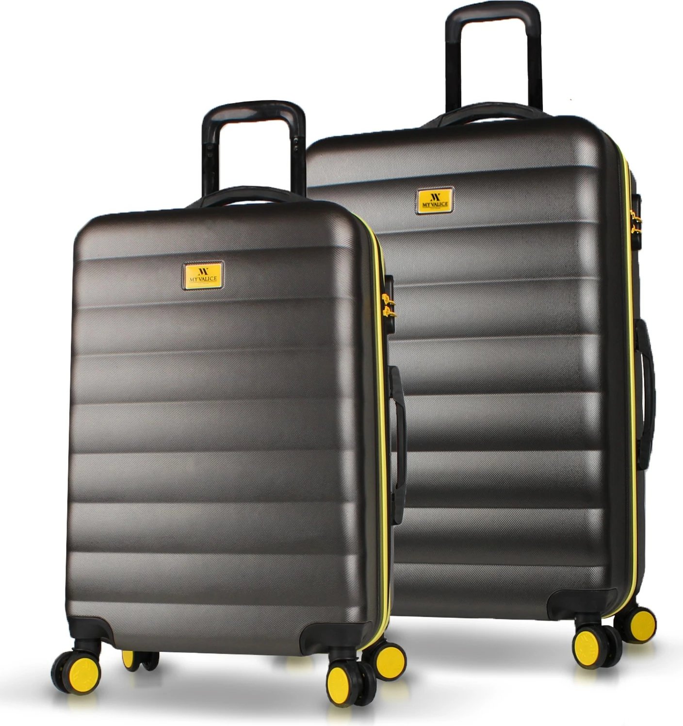 Set valixhesh (2 copë), ngjyrë antracit, Zoozie Bags, 6667