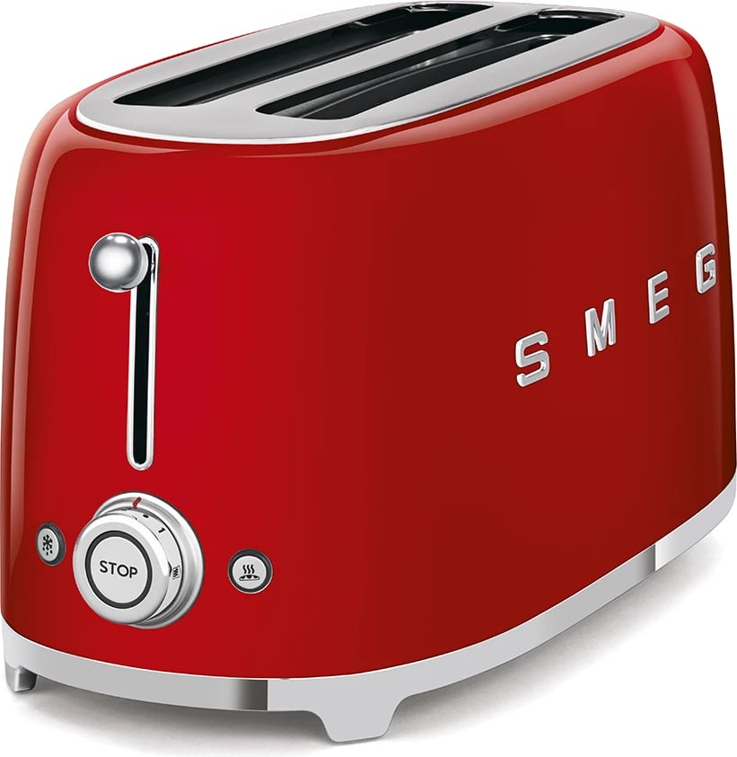 Thekëse buke SMEG TSF02RDEU, e kuqe